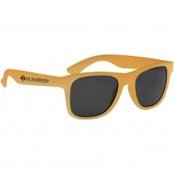 Frosted to Orange Color Changing UV Custom Sunglasses