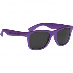 Frosted to Purple Color Changing UV Custom Sunglasses