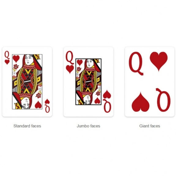 Cards Full Color Solid Back Promotional Playing Cards