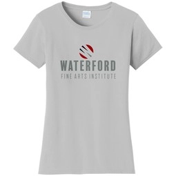SIlver Port & Company&#174; Fan Favorite Custom T-Shirt - Women's