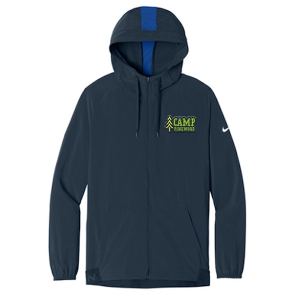 Navy/Game Nike&#174; Pro Custom Hooded Jacket - Men's