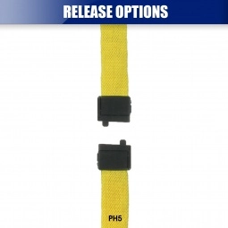 Polyester Custom Lanyards Release Options