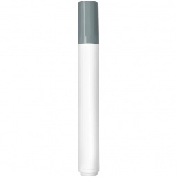 Gray Full Color Bullet Tip Dry Erase Personalized Markers