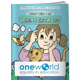 Multi Promo Coloring Book - What Will I Be When I Grow Up