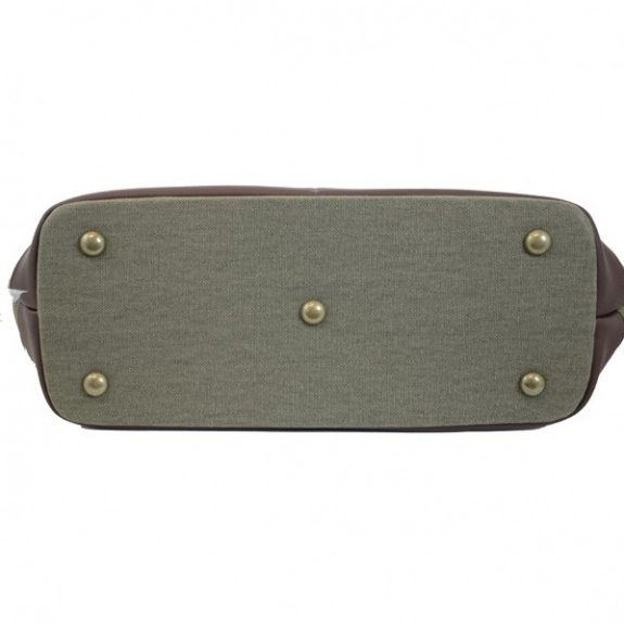 Cotton Canvas Overnight Custom Bags - Bottom