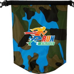 Multicolor Roll-Top Waterproof Promotional Dry Bag - 10L