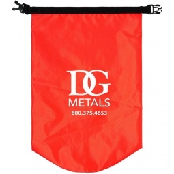 Red - Roll-Top Waterproof Promotional Dry Bag - 10L