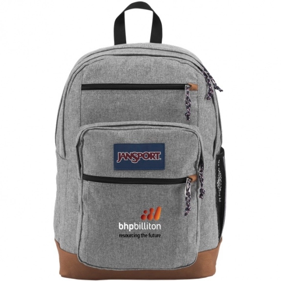 Grey Full Color JanSport Cool Student Custom Laptop Backpack - 15"