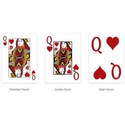 Card Faces Full Color Back Promotional Playing Cards