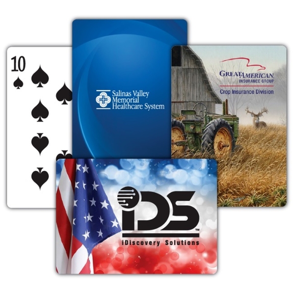 Full Color Back Promotional Playing Cards