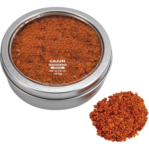 Spice Promotional Grilling Gift Set w/ Gourmet Cajun Spice Tin