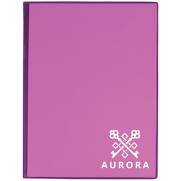 Translucent Purple - Value Plus Standard Custom Imprinted Folder