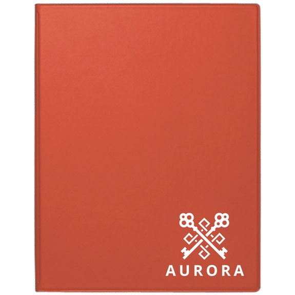 Orange - Value Plus Standard Custom Imprinted Folder