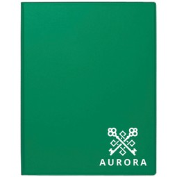 Green - Value Plus Standard Custom Imprinted Folder