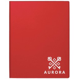 Red - Value Plus Standard Custom Imprinted Folder