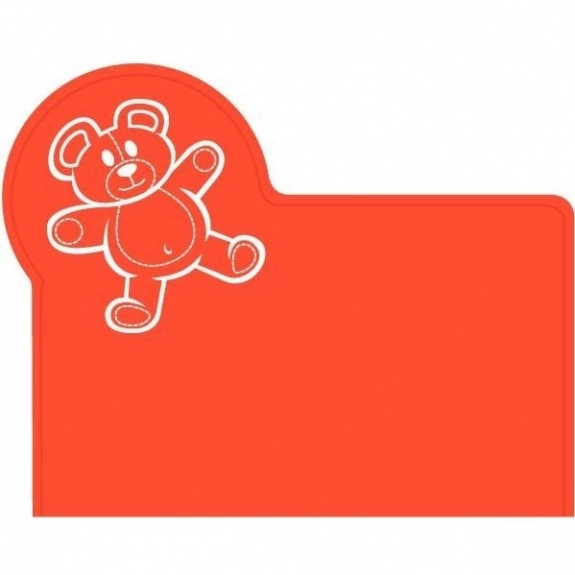 Orange Press n' Stick Custom Calendar - Teddy Bear