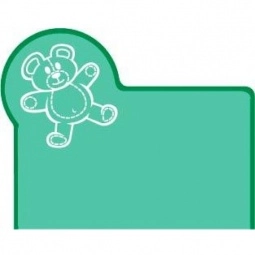 Translucent Emerald Press n' Stick Custom Calendar - Teddy Bear
