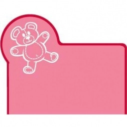Translucent Red Press n' Stick Custom Calendar - Teddy Bear