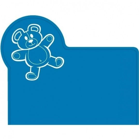 Canadian Blue Press n' Stick Custom Calendar - Teddy Bear