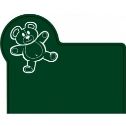 Forest Green Press n' Stick Custom Calendar - Teddy Bear