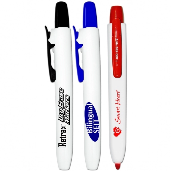 Retractable Dry Erase Promotional Marker