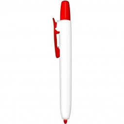 Red Retractable Dry Erase Promotional Marker