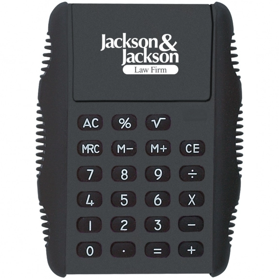Black Flip Promotional Calculator