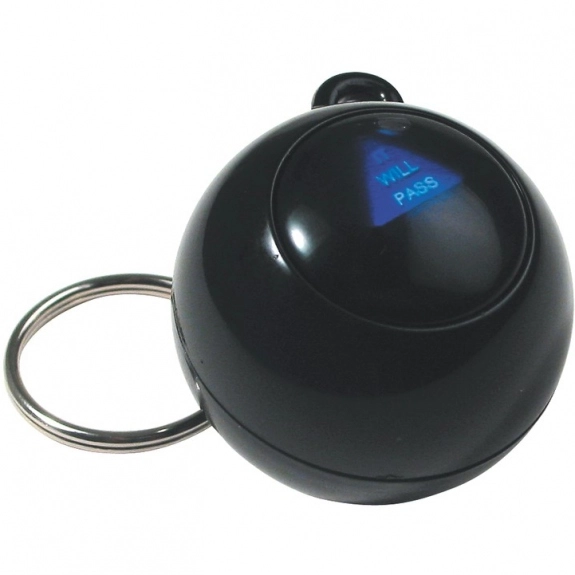 Decision Maker Novelty Custom Keychain Backside