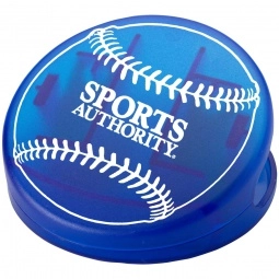 Translucent Blue Baseball Shaped Keep-It Custom Bag Clip 