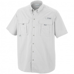 White Columbia PFG Bahama II Short Sleeve Custom Shirts
