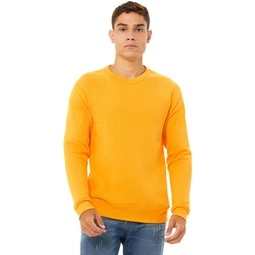 Gold Bella + Canvas Triblend Crew Neck Custom Sweatshirts