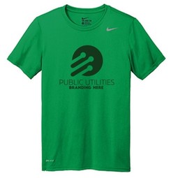 Apple Green - Nike Legend Dri-FIT Custom Tee - Men's