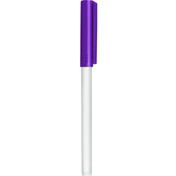 Purple Fine Point Dry Erase Logo Marker