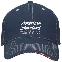 Structured Patriotic Custom Cap