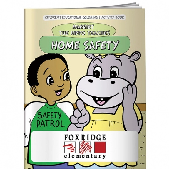 Multi Promo Coloring Book - Home Safety