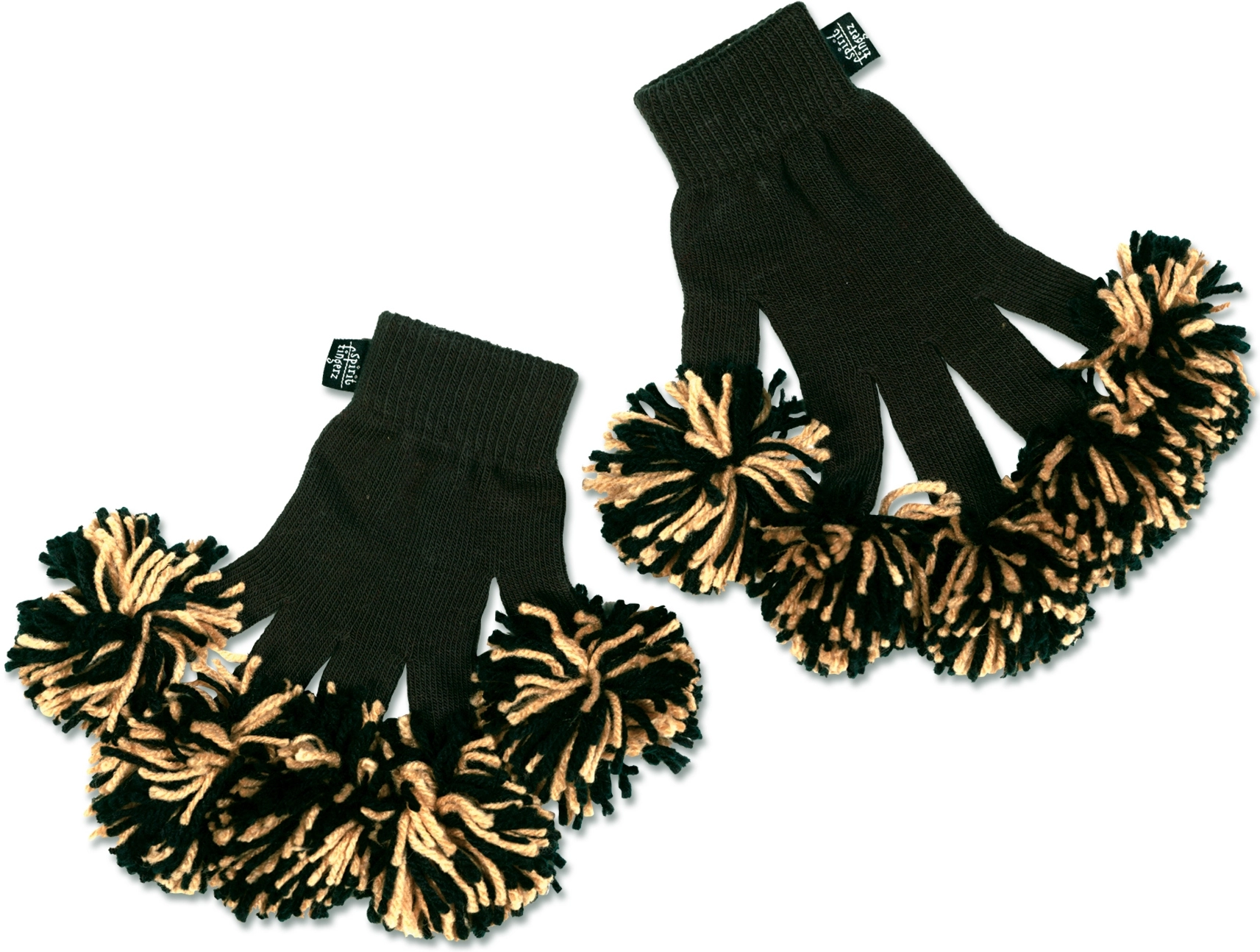 Full Color Spirit Finger Custom PomPom Gloves Promotional PomPoms