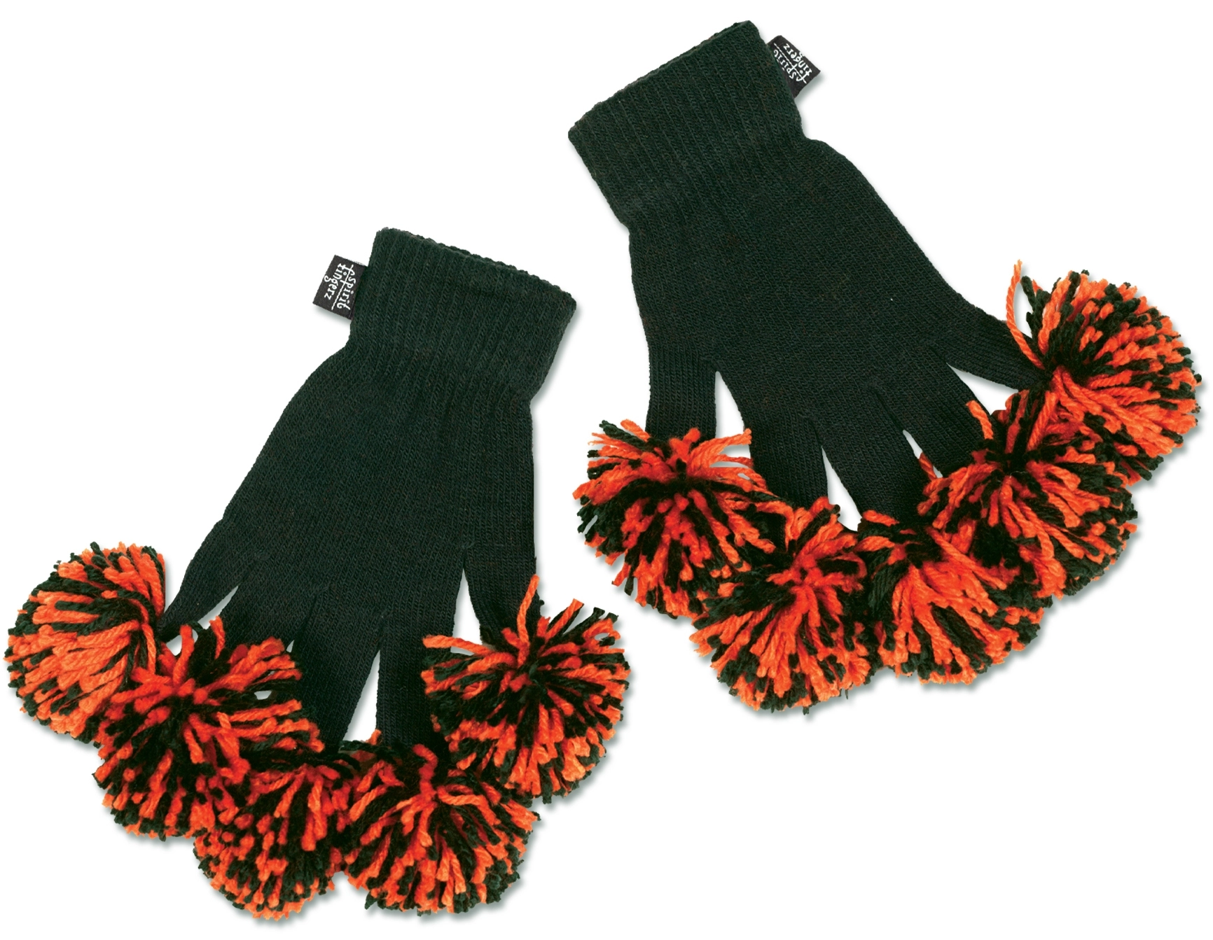 Full Color Spirit Finger Custom PomPom Gloves Promotional PomPoms