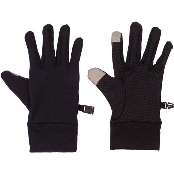 Black Spandex Touchscreen Custom Gloves