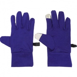 Royal Blue Spandex Touchscreen Custom Gloves