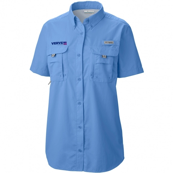 Columbia PFG Bahama II Short Sleeve Custom Shirts 