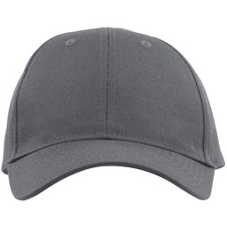 Charcoal Structured Buttonless Custom Cap