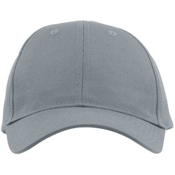 Grey Structured Buttonless Custom Cap