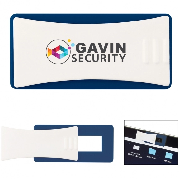 Navy - Full Color Two-Tone Promotional Webcam Cover
