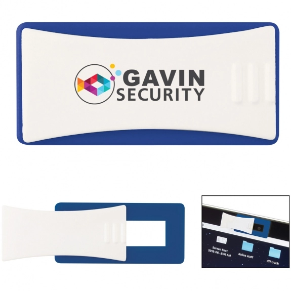 Royal Blue - Full Color Two-Tone Promotional Webcam Cover