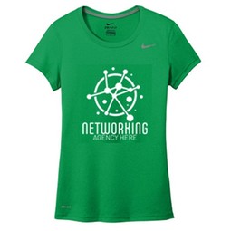 Apple Green - Nike Legend Dri-FIT Custom Tee - Women's