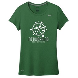 Gorge Green - Nike Legend Dri-FIT Custom Tee - Women's