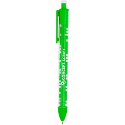 Translucent Green A-Maze Me Custom Logo Pen