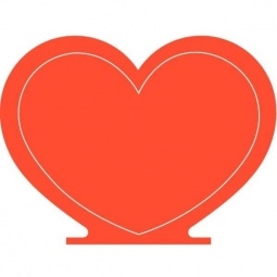 Orange Press n' Stick Custom Calendar - Heart