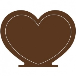 Brown Press n' Stick Custom Calendar - Heart