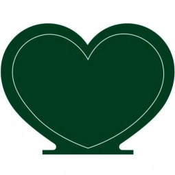 Forest Green Press n' Stick Custom Calendar - Heart